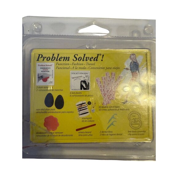 Sticky Fingers Lint Removers & Problem Solved Emergency Kit Set Of 2 - Picture 3 of 6